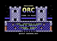 Ya disponible para descarga 'Rescuing Orc', lo último de Reidrac para Commodore 64