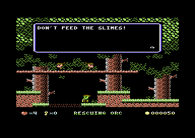 Ya disponible para descarga 'Rescuing Orc', lo último de Reidrac para Commodore 64