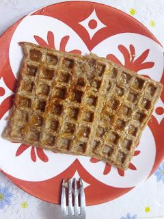 Waffles de avena