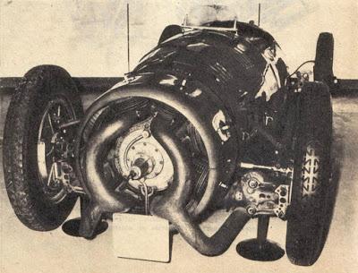 El auto de carrera de Trossi