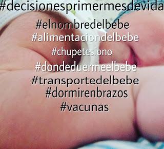 Decisiones del primer mes de vida: el nombre
