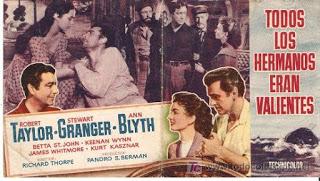 TODOS LOS HERMANOS ERAN VALIENTES (All the brothers were valiant)  (USA, 1953) Aventuras