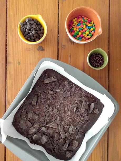 blondies que parecen brownies | para engañar a los chocoholic