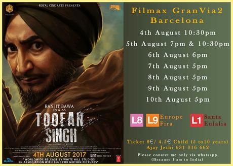 Toofan Singh, película punjabi en Barcelona