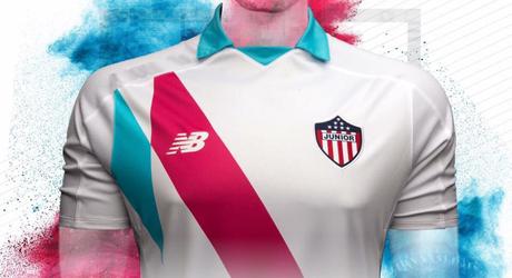 Tercera camiseta New Balance de Junior FC 2017