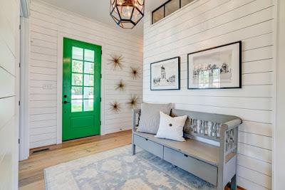 Vestibulo en Estilo Rustico