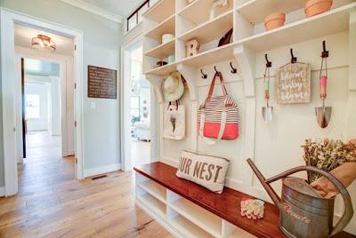 Vestibulo en Estilo Rustico