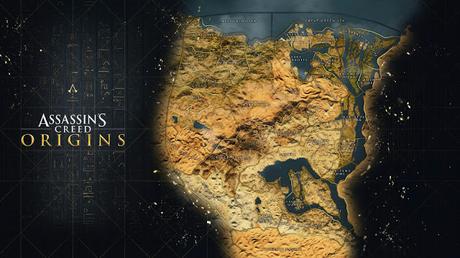 Revelado el mapa de Assassin's Creed Origins