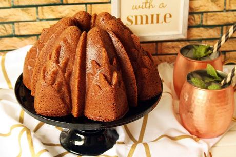 Chocolate & Peanut Butter Bundt Cake