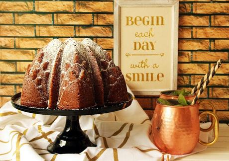 Chocolate & Peanut Butter Bundt Cake