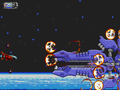 Impresiones desde la Gamescom con 'Antarex', el matamarcianos para Mega Drive contraataca