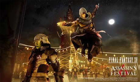 Colaboración entre Assassin's Creed Origins y Final Fantasy XV