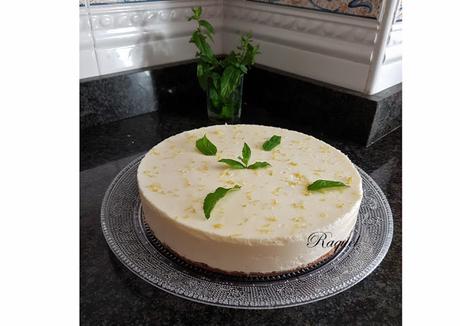 Tarta mousse de limon