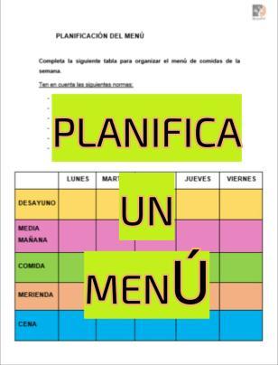 Actividades de PLANIFICACIÓN