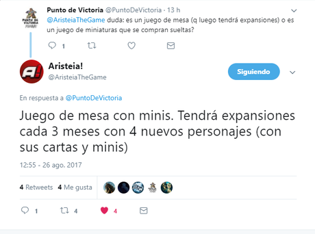 Aristeia!: Expansiones cada 3 meses y tour de presentación por España