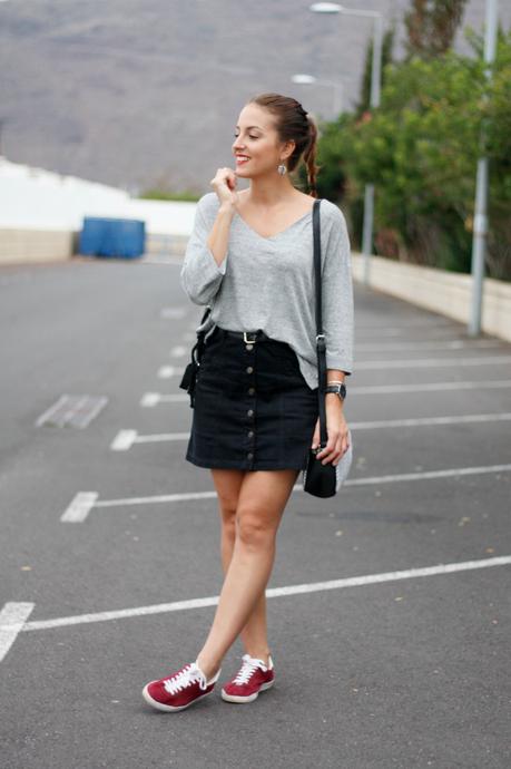 Look en negro y gris