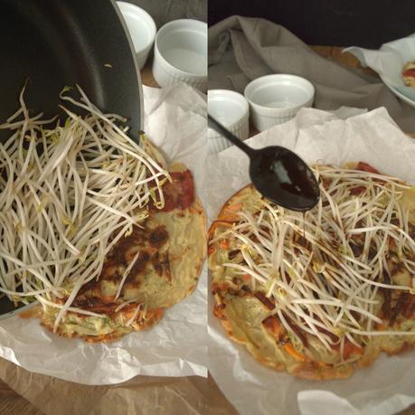 Okonomiyaki, la espectacular pizza de los japoneses