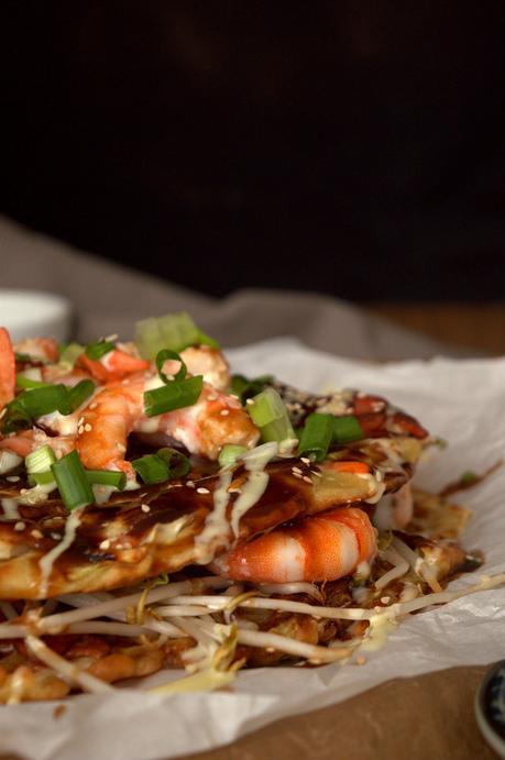 Okonomiyaki, la espectacular pizza de los japoneses