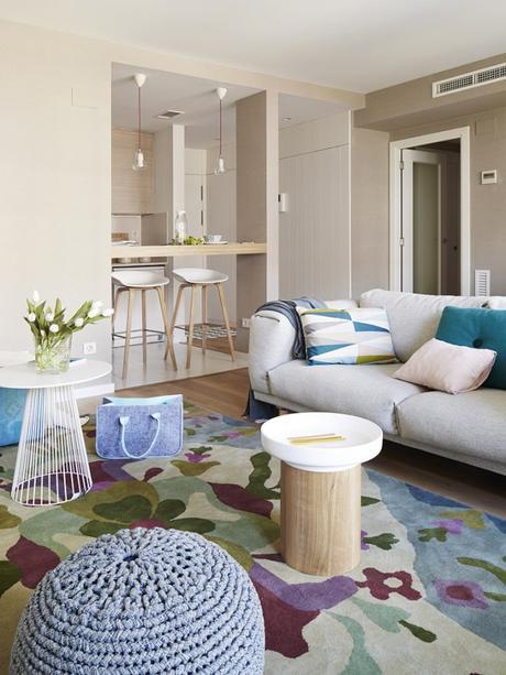 estilo nórdico barcelona estilo nórdico estilo español distribución diafana abierta decoración salones decoración en armonía 