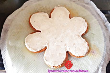 Tarta-Flor de Galletas