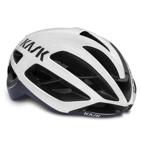 Casque Kask Protone Blanc Bleu