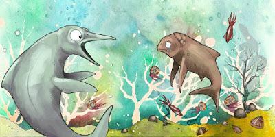 Issy and the Leedsichthys Issy and the Leedsichthys