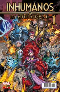 Critiquita 467: Inhumanos (Familia Real) 38 (1), A. Ewing y J. Meyers, Marvel-Panini 2017