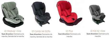 sillas de auto contramarcha besafe