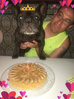TARTA DE ZANAHORIA Y MANZANA PARA PERROS