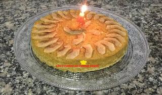 TARTA DE ZANAHORIA Y MANZANA PARA PERROS