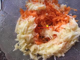 TARTA DE ZANAHORIA Y MANZANA PARA PERROS