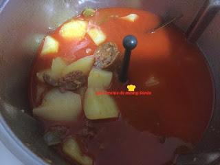 PATATAS A LA RIOJANA EN THERMOMIX