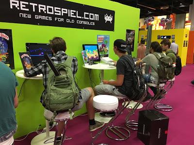 Crónica de la zona retro en Gamescom 2017: el 'homebrew' español vuelve a brillar con luz propia