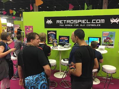 Crónica de la zona retro en Gamescom 2017: el 'homebrew' español vuelve a brillar con luz propia