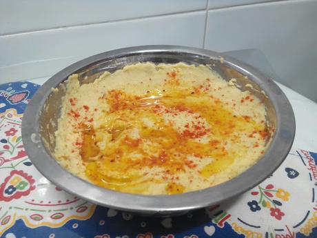 (Receta Vegetariana) Hummus