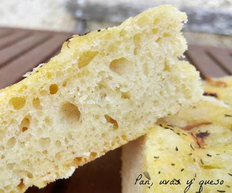 Focaccia con poolish