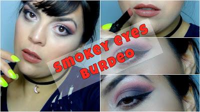 Smokey eyes burdeo | VIDEO
