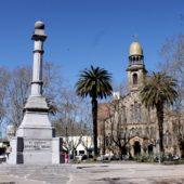 Monumento a Cristóbal Colón en Durazno