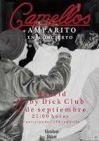 Concierto de Camellos y Amparito en Moby Dick Club