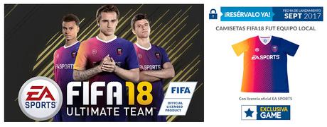 No te quedes sin la camiseta de FIFA 18 Ultimate Team de GAME