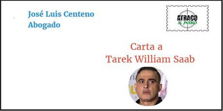 CARTA A @TarekWiliamSaab