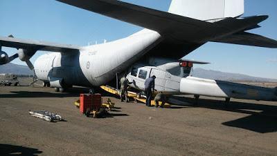 El ejercito en Lonco-Pue
