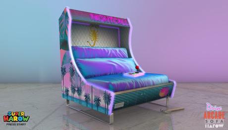 Sofá Arcade para los fanaticos de los años 90's Sofá Arcade para los fanaticos de los años 90's