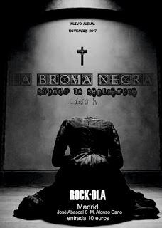 DMR cubrirá el concierto en Madrid de La Broma Negra (16-09-2017)