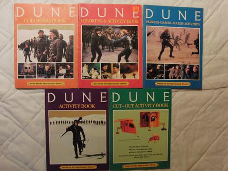 Libros de actividades y de colorear...de Dune(Película de 1984)