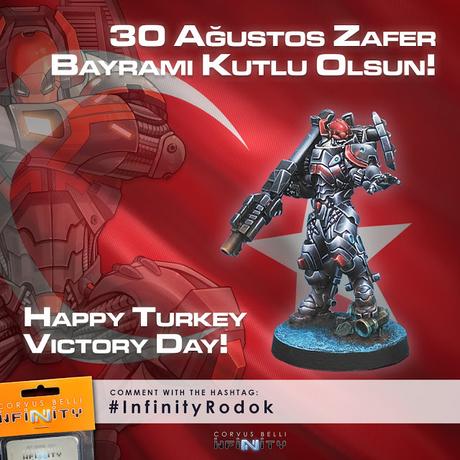 Un Rodok en sorteo por el día de Turquía (Infinity)
