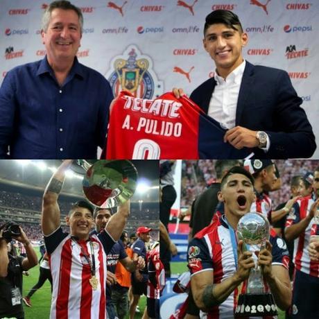 Alan Pulido festeja su primer año en Chivas Alan Pulido festeja su primer año en Chivas