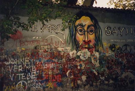The Lennon Wall.