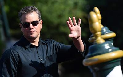 Matt Damon en el festival de Venecia