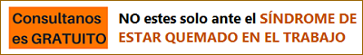 No estes solo ante el Sindrome de Quemado